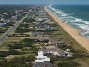 Oceanfront Aerial View 